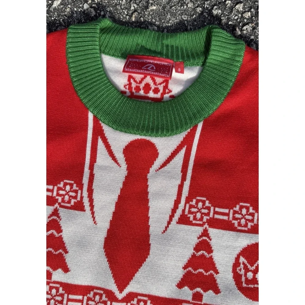 Revolt Ranboo Ugly Christmas Sweater Men's‎ Medium Office Party Grandpa NWOT
